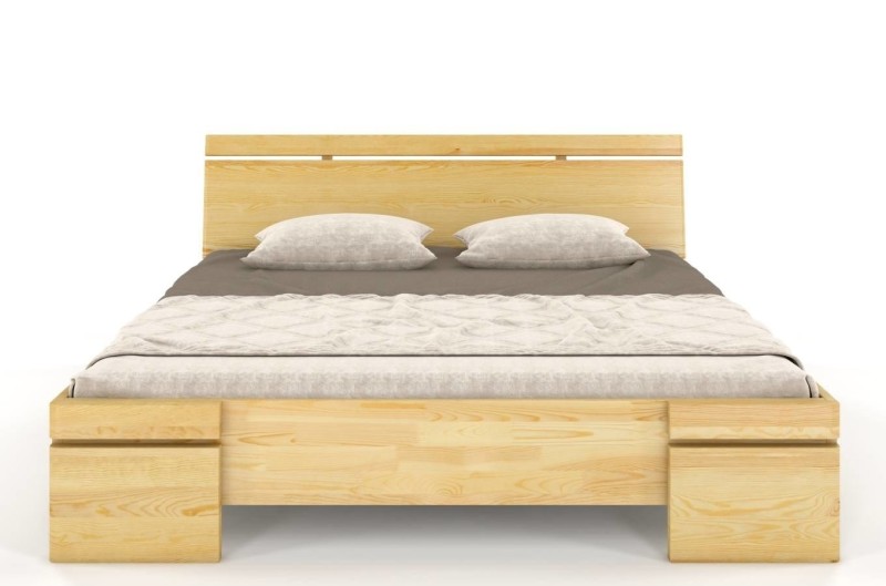 Łóżko drewniane sosnowe Skandica SPARTA Maxi & Long 200x220