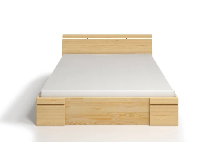 Łóżko drewniane sosnowe z szufladami Skandica SPARTA Maxi & DR 160x200