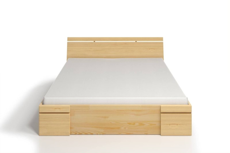 Łóżko drewniane sosnowe z szufladami Skandica SPARTA Maxi & DR 180x200