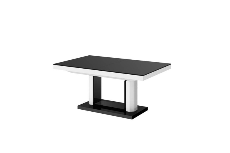 Ławostół podnoszony rozkładany QUADRO LUX Czarno-biały mat