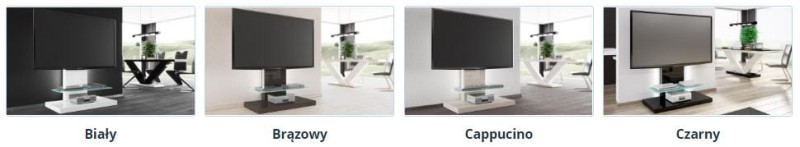 Stolik RTV MARINO MAX połysk - 4 wersje kolorystyczne