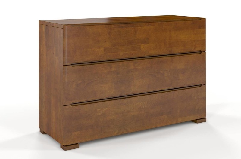 Komoda bukowa z 3 szufladami SPARTA