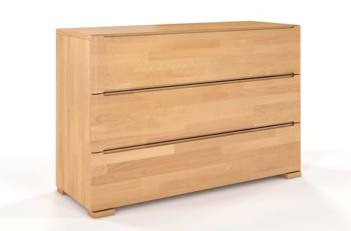 Komoda bukowa z 3 szufladami SPARTA