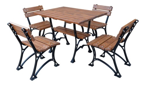 Meble żeliwne Faktor bez podłokietników 100