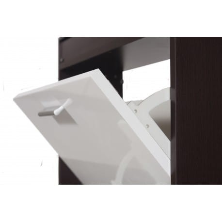 Szafka na buty Rosario z lakierowanymi frontami