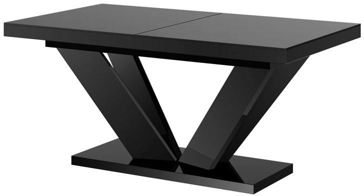 Stół rozkładany VIVA 2 czarny połysk