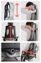 Fotel gabinetowy ergonomiczny WAU czarny BL417 SLATEGREY