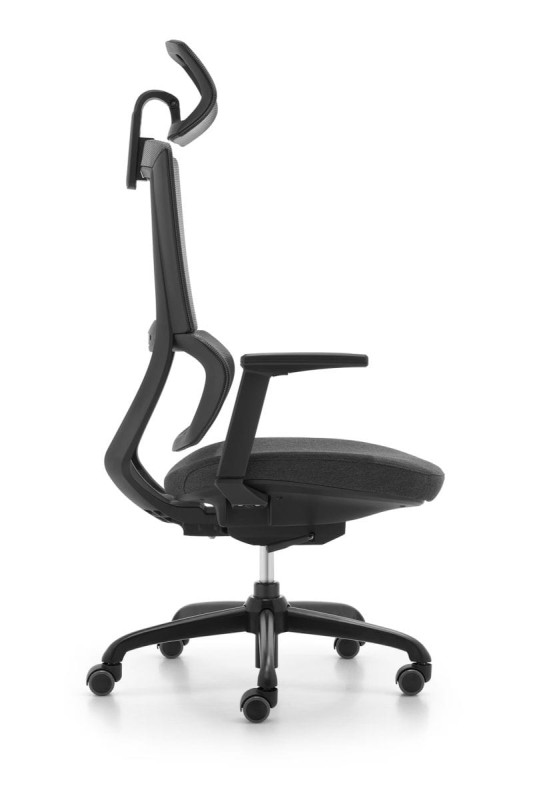 Fotel biurowy siatkowy Elegance