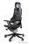 Fotel gabinetowy ergonomiczny WAU czarny elastomer TPE - Szary