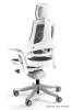 Fotel gabinetowy ergonomiczny WAU biały BL418 BLACK