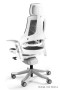 Fotel gabinetowy ergonomiczny WAU biały BL418 BLACK