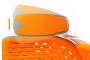 Fotel gabinetowy ergonomiczny WAU biały elastomer TPE - Mango