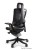Fotel gabinetowy ergonomiczny WAU 2 czarny BL417 SLATEGREY