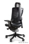 Fotel gabinetowy ergonomiczny WAU 2 czarny BL417 SLATEGREY