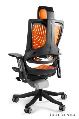 Fotel gabinetowy ergonomiczny WAU 2 czarny TPE-12 Mango