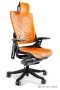 Fotel gabinetowy ergonomiczny WAU 2 czarny TPE-12 Mango