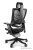 Fotel gabinetowy ergonomiczny WAU 2 czarny TPE-8 Szary
