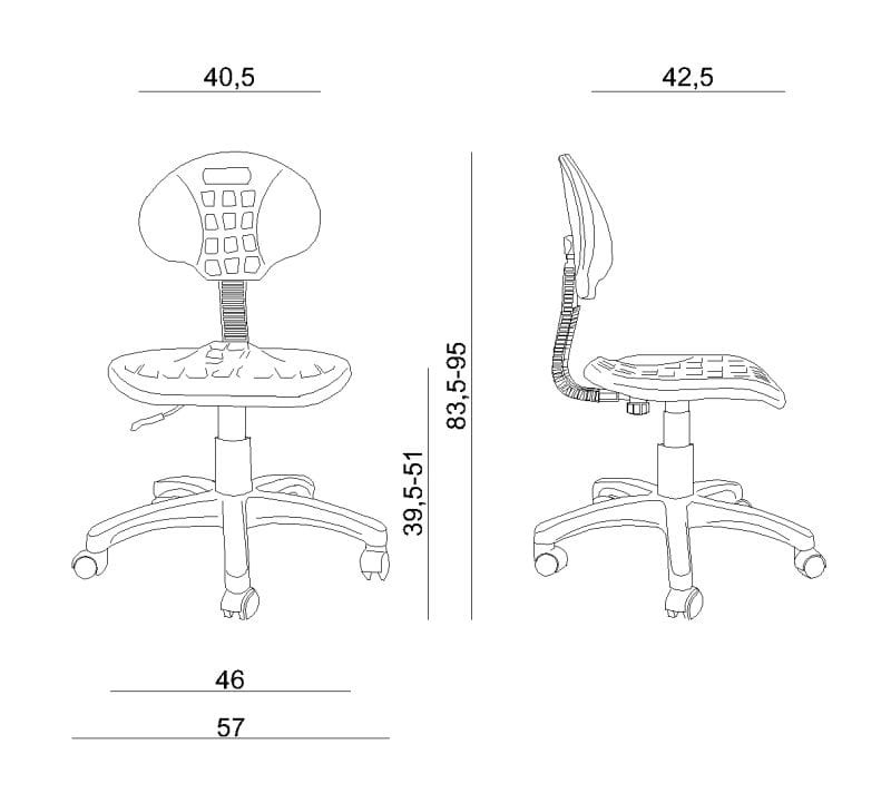 Krzesło specjalistyczne Gorion