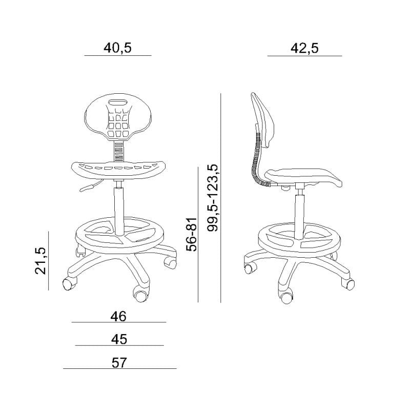 Krzesło specjalistyczne Halcon