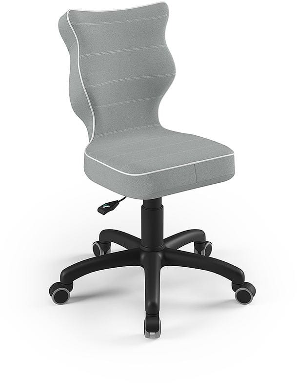 Fotel biurowy Petit B Jasmine dziecięcy wzrost 119-142 cm Jasno Szary