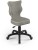 Fotel biurowy Petit B Visto dziecięcy wzrost 133-159 cm Szary