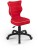 Fotel biurowy Petit B Visto dziecięcy wzrost 133-159 cm Czerwony