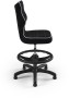 Fotel biurowy z podnóżkiem Petit B Jasmine dziecięcy wzrost 119-142 cm