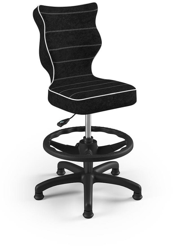 Fotel biurowy z podnóżkiem Petit B Visto dziecięcy wzrost 133-159 cm