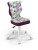 Fotel biurowy Petit W Storia dziecięcy wzrost 119-142 cm Sowy