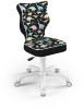 Fotel biurowy Petit W Storia dziecięcy wzrost 119-142 cm Dinozaury