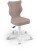 Fotel biurowy Petit W Jasmine dziecięcy wzrost 119-142 cm Pudrowy Róż