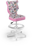Fotel biurowy z podnóżkiem Petit W Storia dziecięcy wzrost 119-142 cm