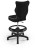 Fotel biurowy z podnóżkiem Petit B Visto dziecięcy wzrost 119-142 cm