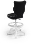 Fotel biurowy z podnóżkiem Petit W Jasmine dziecięcy wzrost 119-142 cm