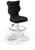 Fotel biurowy z podnóżkiem Petit W Jasmine dziecięcy wzrost 119-142 cm