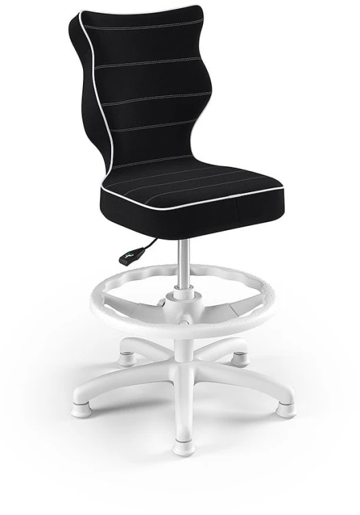Fotel biurowy z podnóżkiem Petit W Jasmine dziecięcy wzrost 119-142 cm