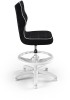 Fotel biurowy z podnóżkiem Petit W Jasmine dziecięcy wzrost 119-142 cm