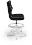 Fotel biurowy z podnóżkiem Petit W Jasmine dziecięcy wzrost 119-142 cm