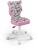 Fotel biurowy Petit W Storia dziecięcy wzrost 133-159 cm Motyle