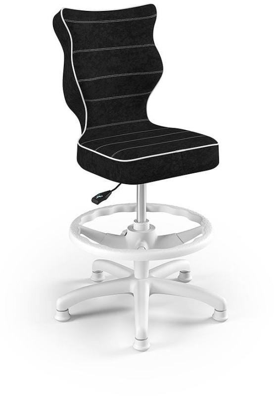 Fotel biurowy z podnóżkiem Petit W Visto dziecięcy wzrost 133-159 cm