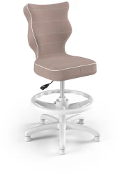 Fotel biurowy z podnóżkiem Petit W Jasmine dziecięcy wzrost 133-159 cm
