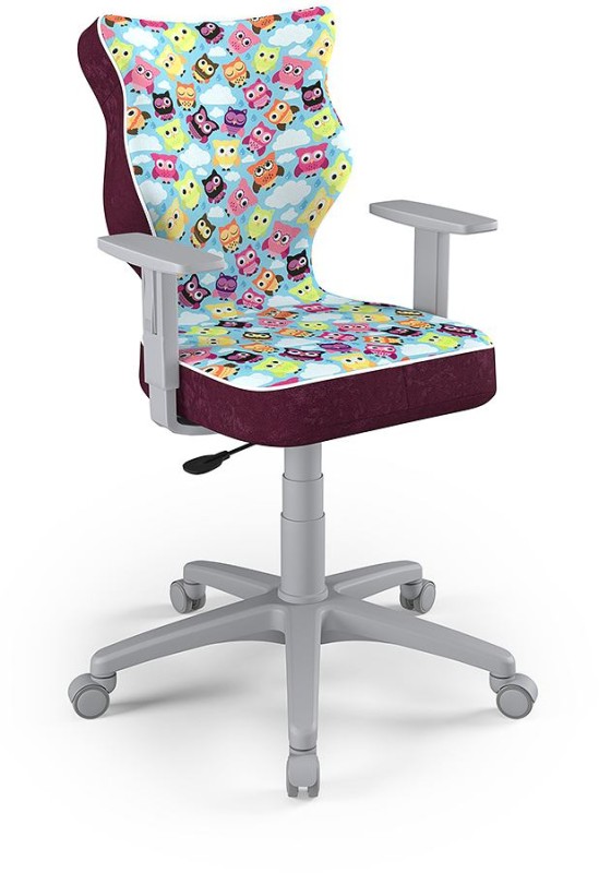 Fotel biurowy Duo G Storia młodzieżowy wzrost 146-176 cm Sowy