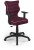 Fotel biurowy Duo B Visto młodzieżowy wzrost 159-188 cm Bordo