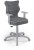 Fotel biurowy Duo G Jasmine młodzieżowy wzrost 159-188 cm Szary
