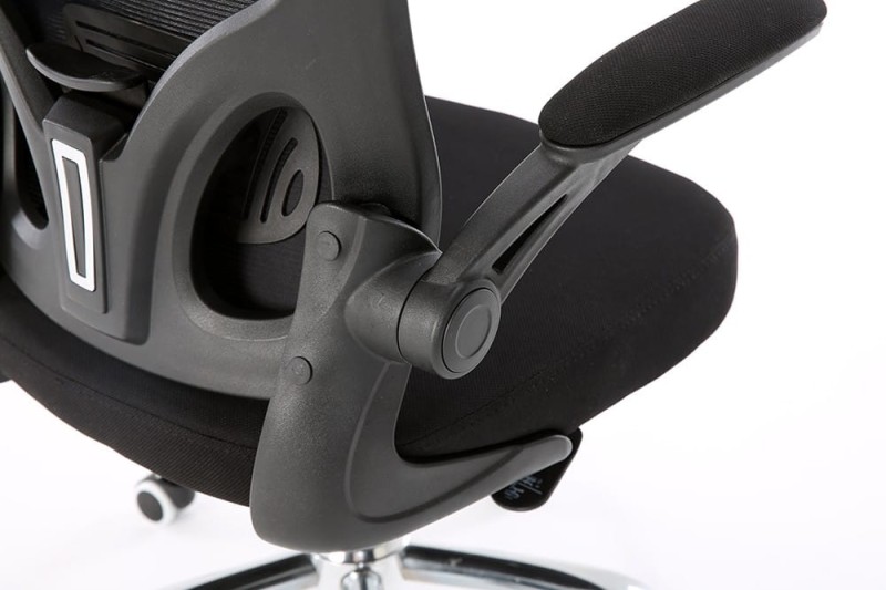 Fotel obrotowy z zagłówkiem Dorian czarny