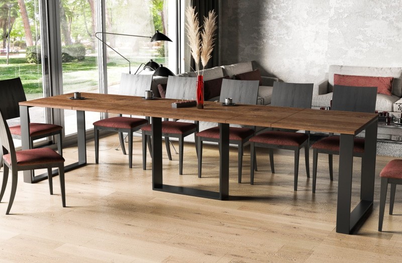 Stół rozkładany Borys 250 Stirling Rozłożony