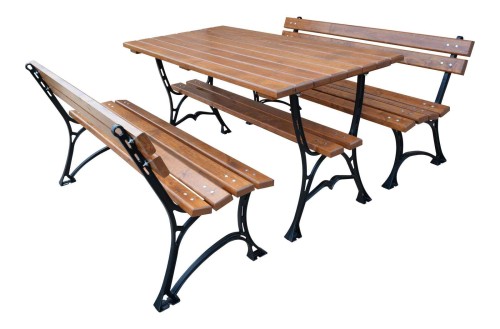 Meble żeliwne Faktor - bez podłokietnika 150