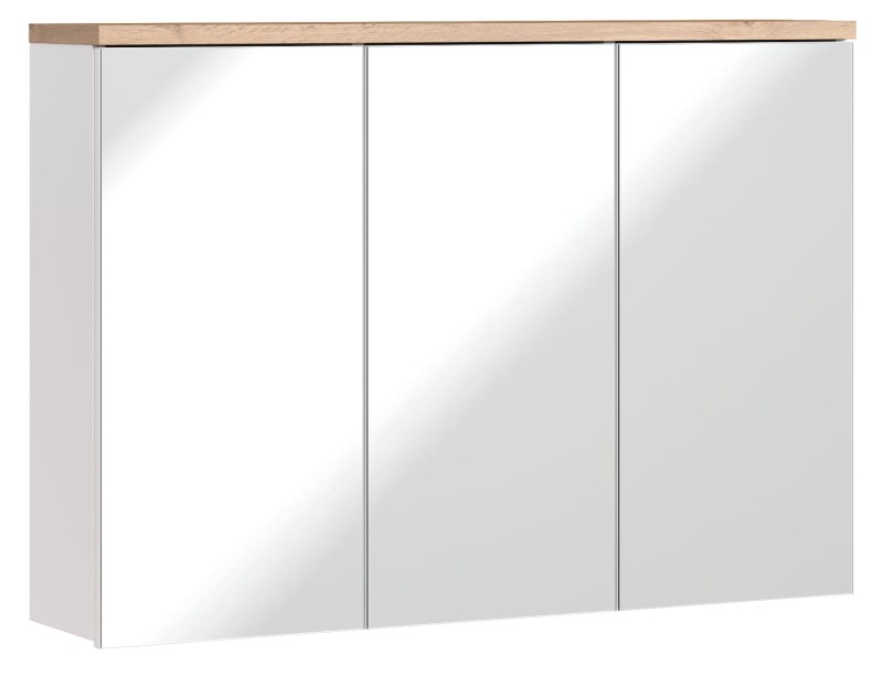 Szafka z lustrem BALI BIAŁY 845