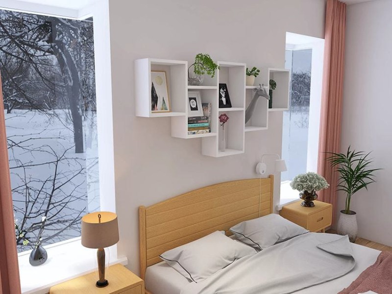 Półka Wisząca Vind biała