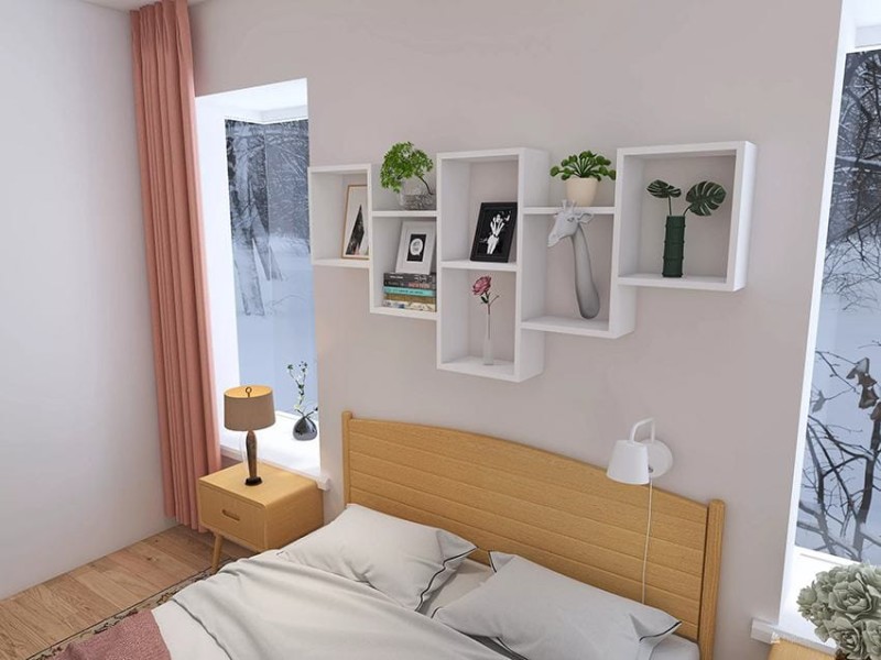 Półka Wisząca Vind biała